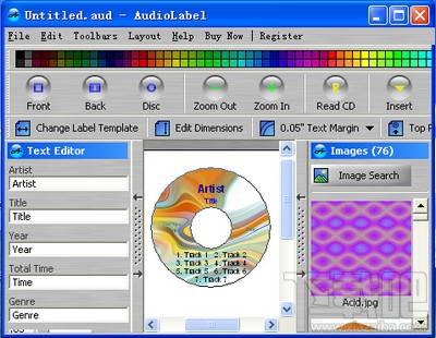 AudioLabel CD DVD Labeler,AudioLabel,AudioLabel下载,CD标签制作工具