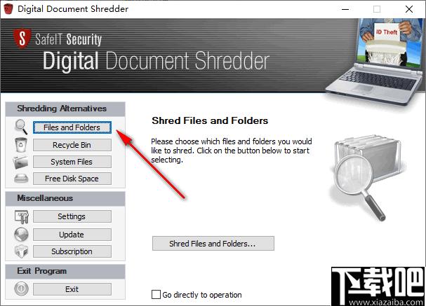 Digital Document Shredder下载,数据清理,文件擦除