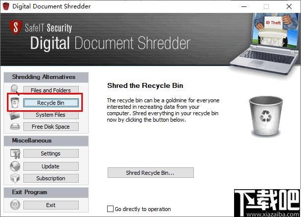 Digital Document Shredder下载,数据清理,文件擦除