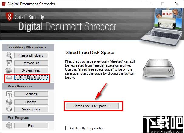 Digital Document Shredder下载,数据清理,文件擦除